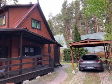 Фото номера Дом с 2 спальнями Дома для отпуска Domek nad jeziorem Głębokie г. Głębokie 28